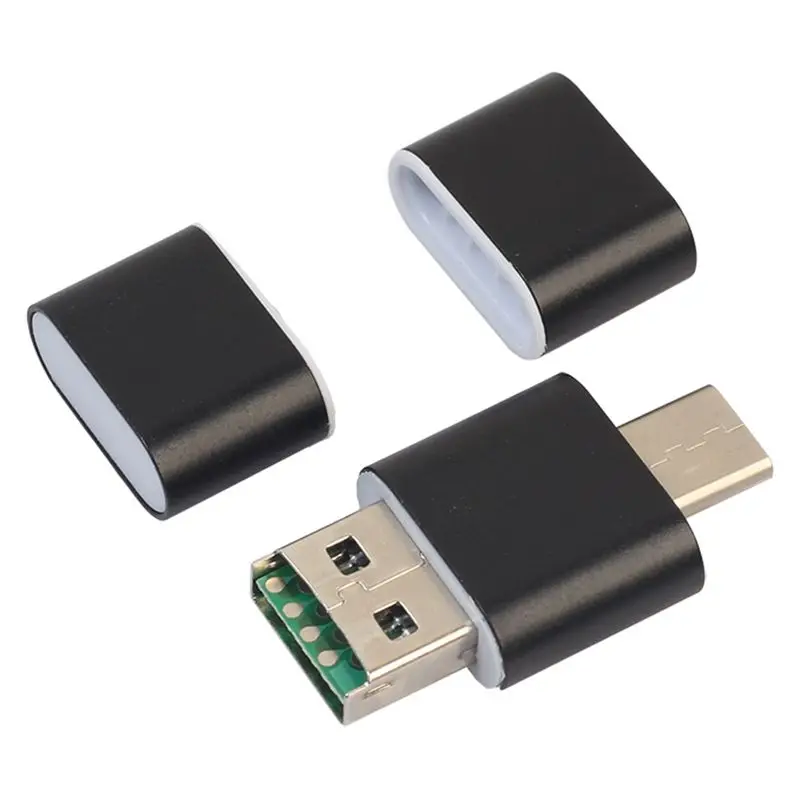Универсальный 2 in1 OTG Тип-C Card Reader USB 3,0 USB Micro-USB Combo 2 TF слот для SD Тип C Card Reader для смартфонов PC