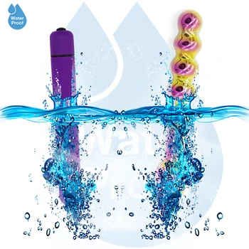 Combined Adult Colorful Glass Anal Butt Plug Masturbator Vagina Stimulate Ball Anal Plug Smooth Glass Dildo Vibrator Gay Sex Toy 3
