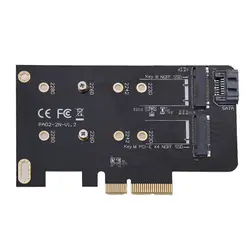 M.2 адаптер плата расширения NVME диск PCIe SSD PCI-E M.2 SSD адаптер PCIe M.2 адаптер PCIe PCI Express X4 M ключ для 2230-2280 M2 SSD