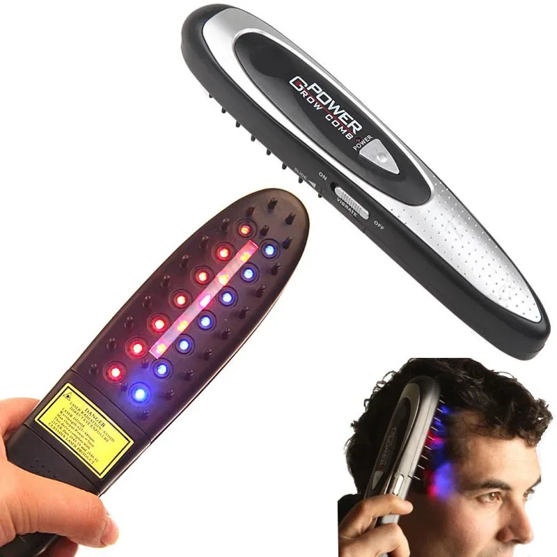relaxation massage brush Laser Head hair grow care growth tools brush hair comb Kit Power Grow