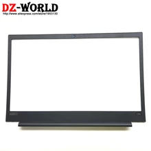 Novo/orig tela do portátil frente escudo lcd moldura capa para thinkpad e580 e585 display parte quadro 01lw414 ap167000100