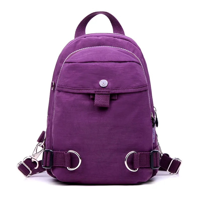 

New 2017 small Women Backpack Waterproof Nylon 16 Colors Lady Women's Backpacks Female Casual Travel Bags mochila feminina