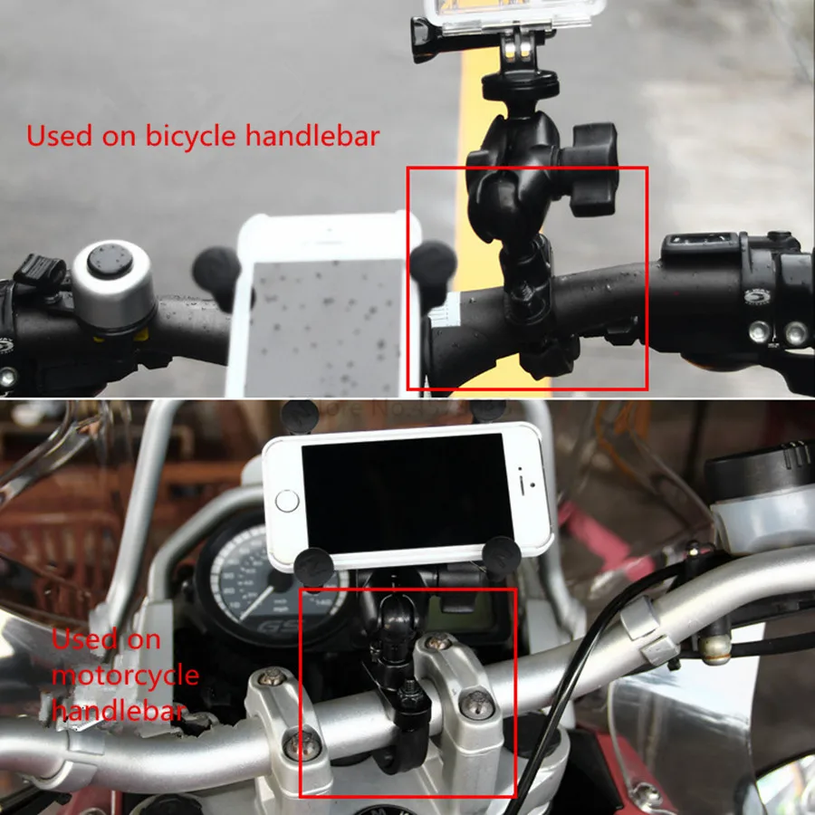 U-Bolt Motorcycle Handlebar Bike Rail Rod Mount (2)
