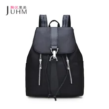 JUHM Brand New Schoolbag Backpack Women Black Waterproof Oxford School Bags For Teenage Girls Cheap Backpacks