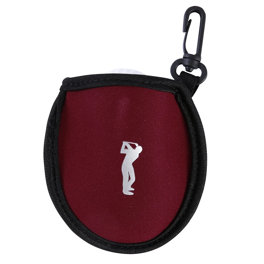 كرة جولف حقيبة كرة جولف جيب حماية حالة جولف غطاء النايلون للماء دائم هدية