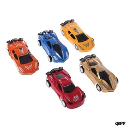 Мини-Модель гоночного автомобиля игрушка с инерционным механизмом детские пластиковые 3D паззл с автомобилями Дети Обучающие игрушки для
