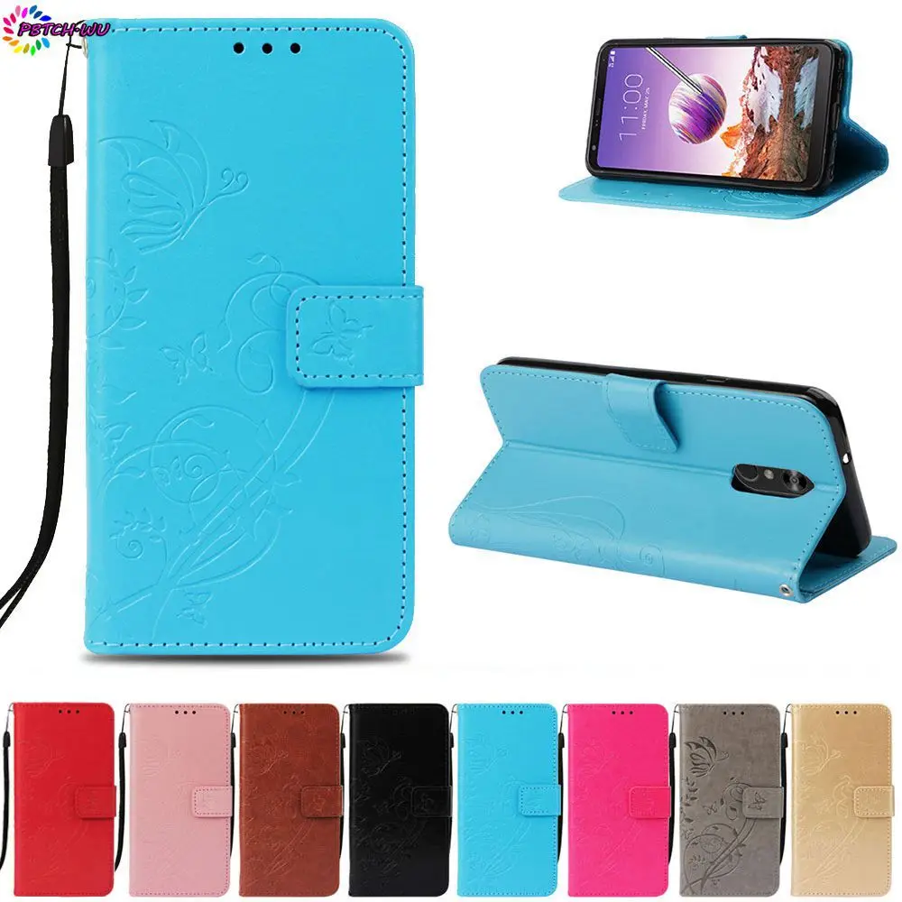 Flip Wallet For LG Q Stylus Q710NAW LMQ710NAW  Phone PU Leather Case Cover For LG Q Stylus Plus LM-Q710NAW Stylo 4 TPU Box Capa