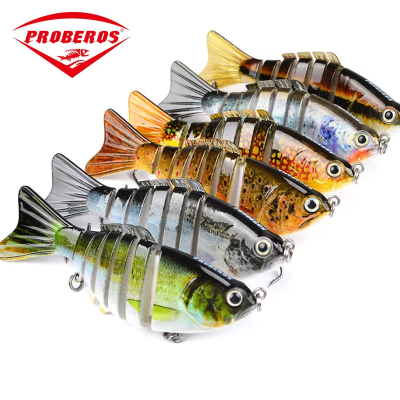 

PROBEROS Multi-Section Artificial Lure Bait Topwater Swimbait Fishing Lures Crankbait Fishbait For Australia Fish Free Shipping