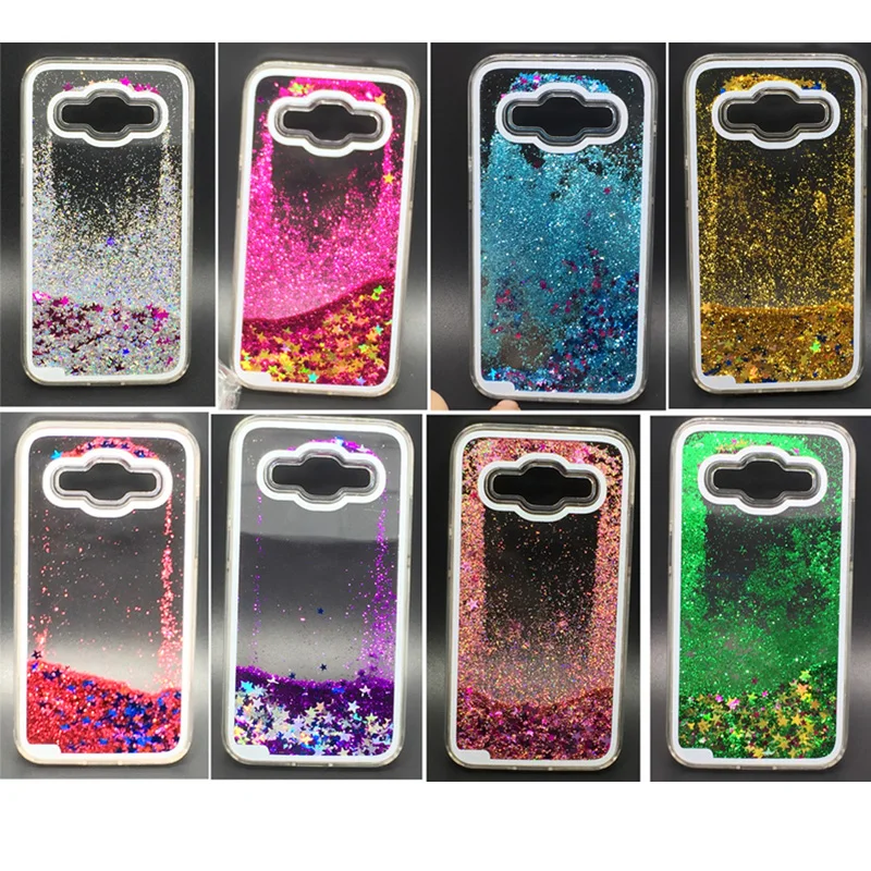 New Bling Dynamic Liquid Glitter Hard Case Cover For Samsung Galaxy