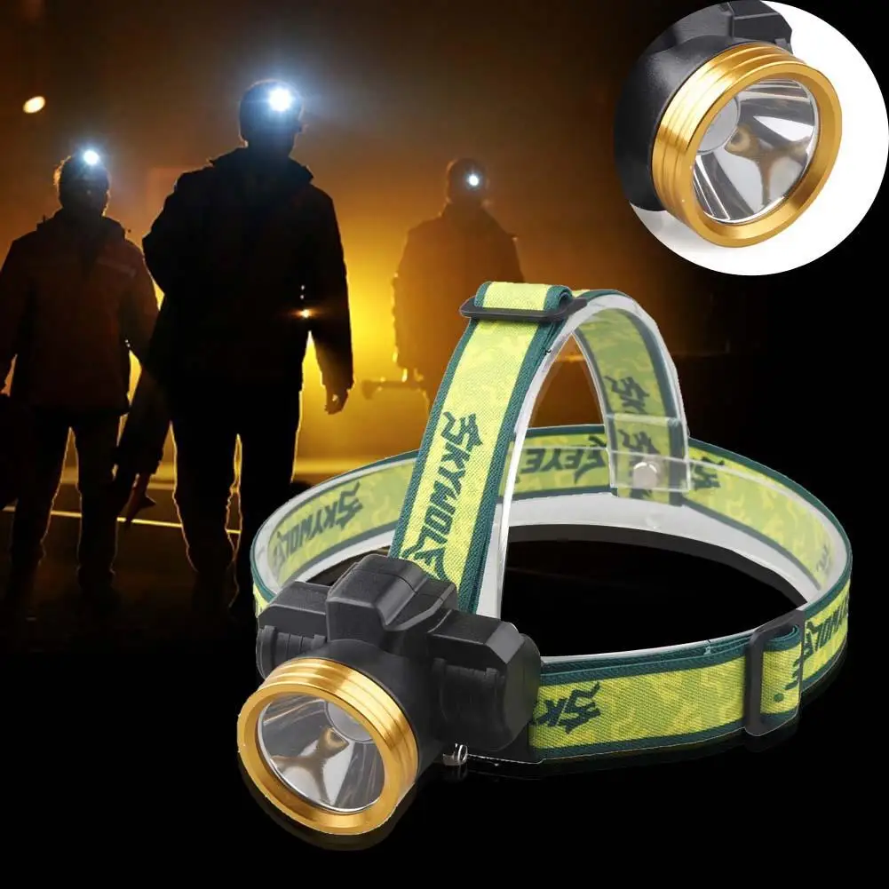 SKYWOLFEYE Rechargeable LED Headlamp 3800LM Camping Lighting Torch