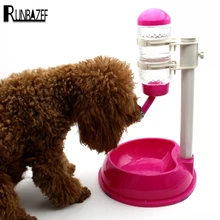 RUNBAZEF автоматический дозатор воды Стенд поилка пластиковая собака кошка питьевой фонтан блюдо для еды домашних животных