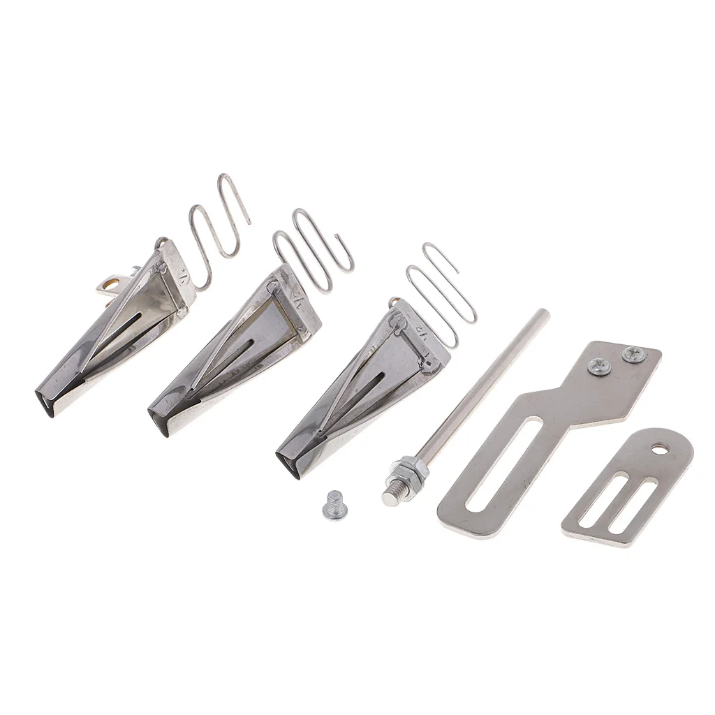 Industrial Sewing Machine Binding Folder For DYP 1404 VC008 Binding Curve Edge Size 1/2 5/16  5/8 1/4 3/8