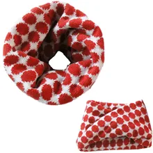 Lihfsi осень-зима вязаный хлопок и шерсть шарф для малышей; Детский шарф-хомут с круглым воротником шарфы для девочек и мальчиков, с круглой горловиной, для девочек из плотной ткани шарф W021