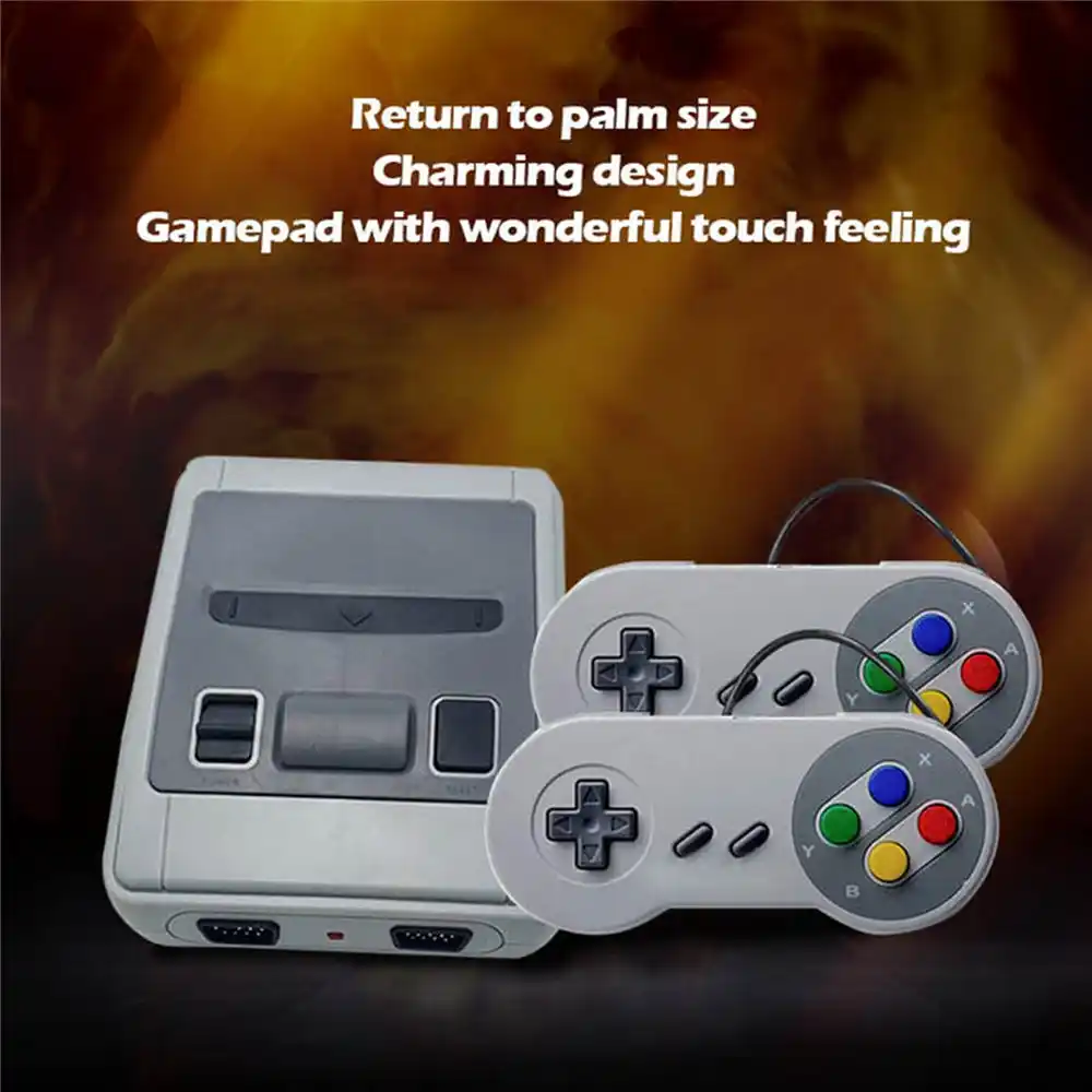 Replacement Snes Super Nes Mini Tv Hdmi Av Video Game Console Built In 621 Gaming Player Ns Controller Parts Accessories Gamepads Aliexpress