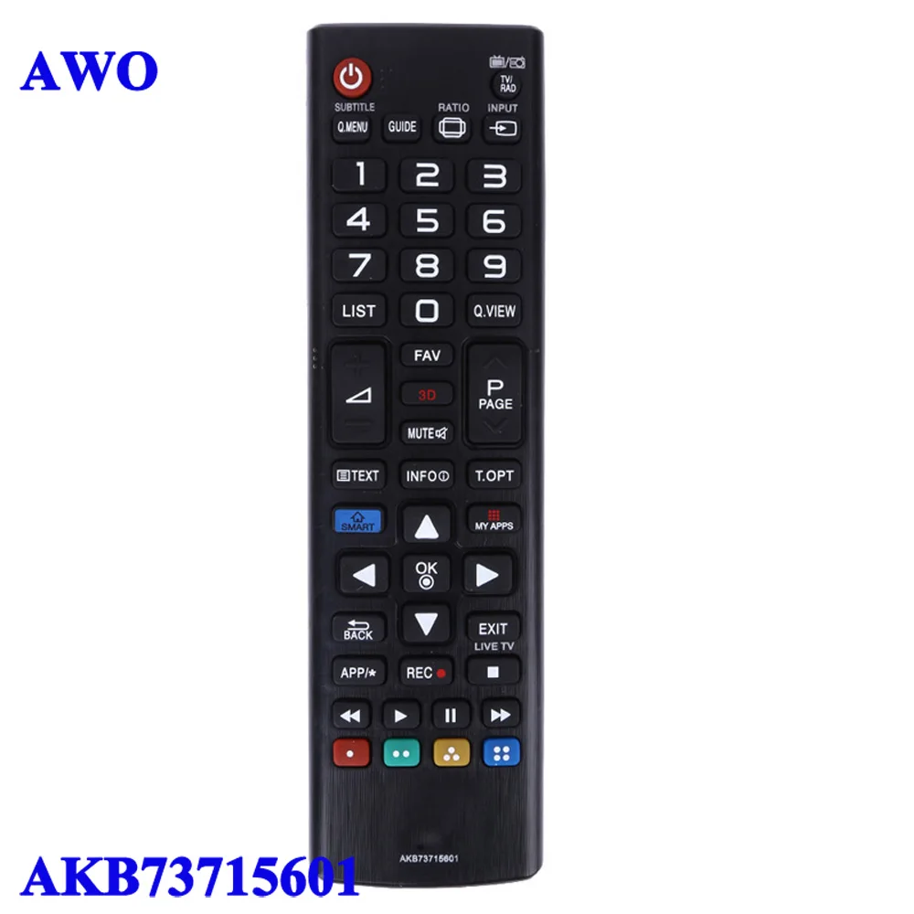 

AWO TV Remote Control AKB73715601 fit For LG For LG 55LA690V 55LA691V 55LA860V 55LA868V 55LA960V LED TV Unvisersal Controller
