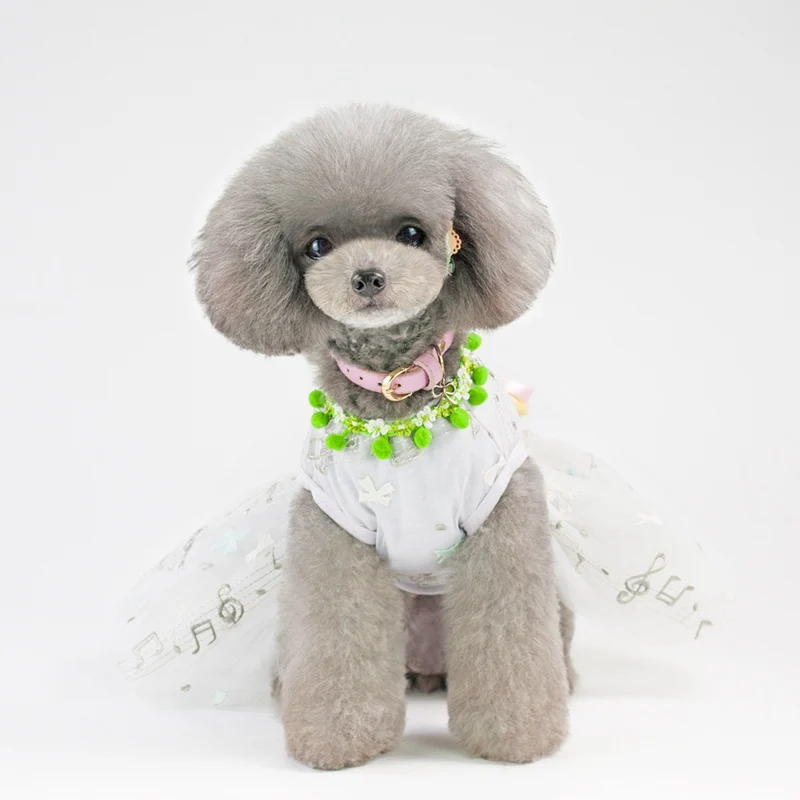 Маленький Домашний Щенок Собака Кошка Печатных Сердце кружевная юбка принцесса платье-пачка Свадебные Вечерние платья одежда Размер S M L XL XXL