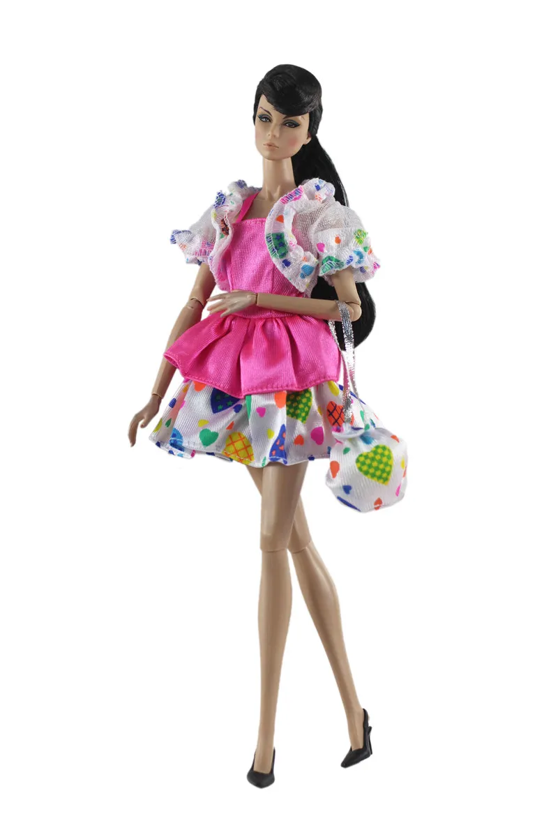 Уникальный дизайн платье куклы/Вечерние платья наряды одежда свадебное платье костюм наряд для 1/6 BJD Xinyi FR ST Кукла Барби