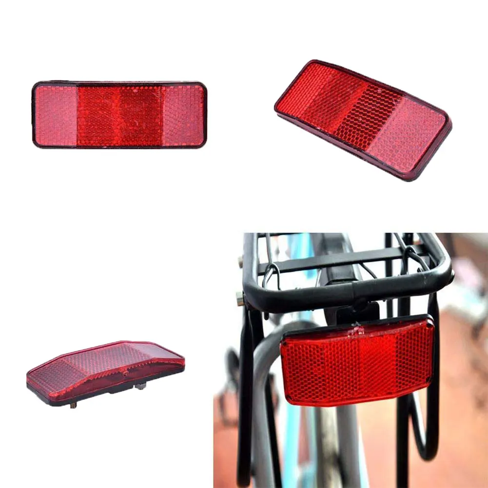 Прямоугольная задняя стойка для велосипеда, Предупреждение ющая задняя отражательная пластина