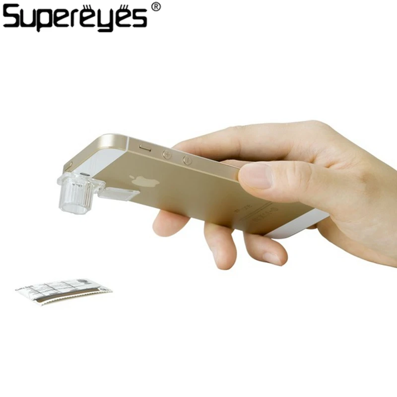 

Supereyes 200X Microscope Camera Macro Lens Magnifier Cellphone Microscope Inspection for SmartPhones Microscope Portable Clear
