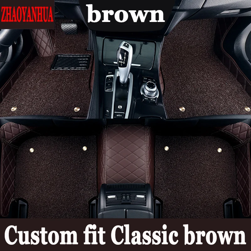 Custom fit автомобильные коврики для BMW 3/4/6/7 Серии GT M3 X1 X3 X4 X5 X6 Z4 5D автомобиль укладки