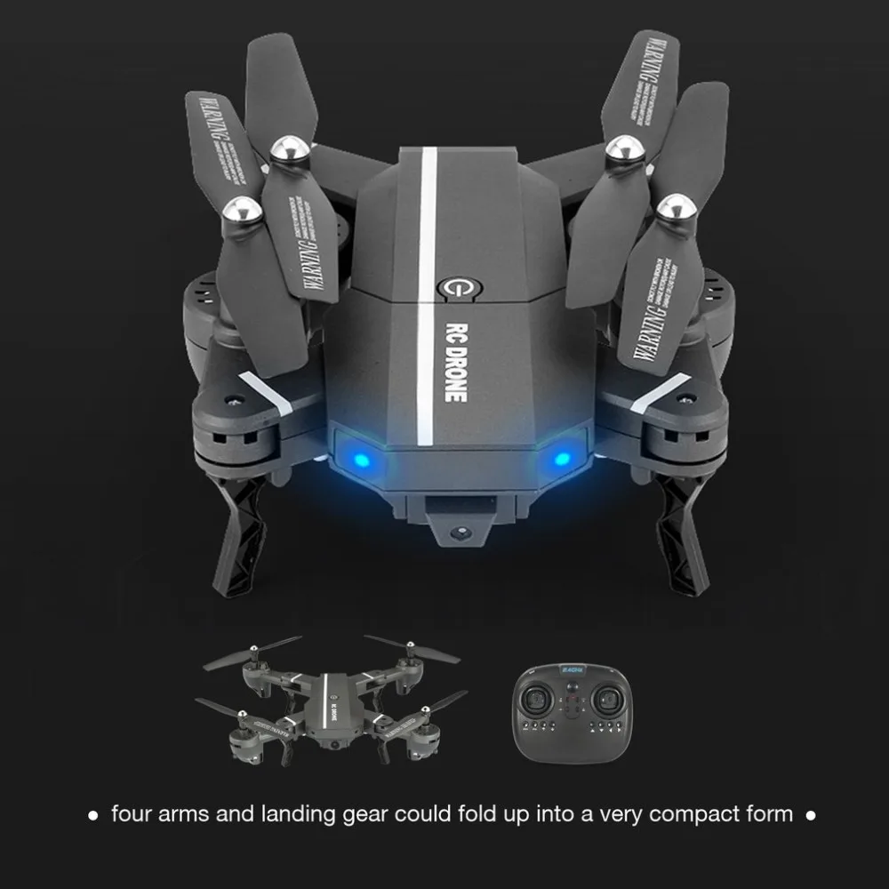 

8807W FPV Foldable Drone Selfie RC Quadcopter 4CH with 720P 0.3MP Wide Angle HD Wifi Camera Altitud Drones RC Helicopter