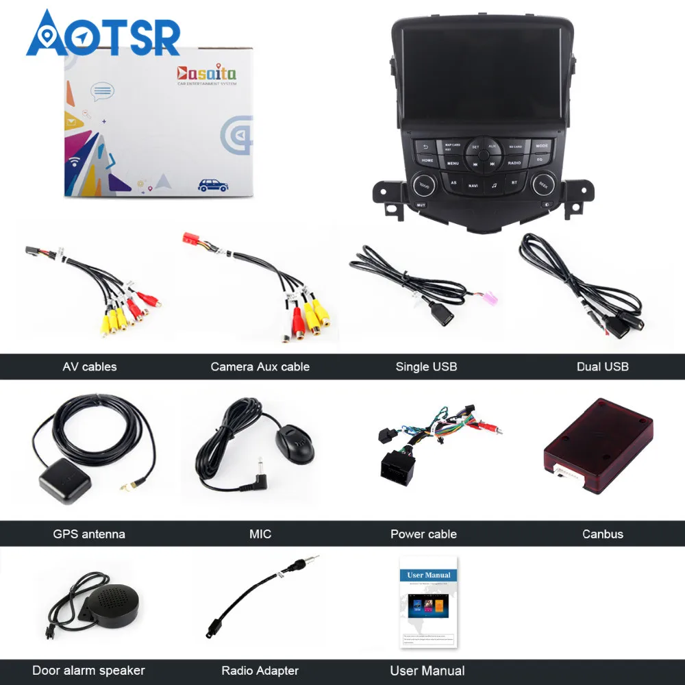 Discount 8" Android 9.0 Car GPS Radio Player for Chevrolet Cruze 2008-2011 with Octa Core 4GB+32GB Auto Stereo Navi Multimedia Free Map 11 Discount 8" Android 9.0 Car GPS Radio Player for Chevrolet Cruze 2008-2011 with Octa Core 4GB+32GB Auto Stereo Navi Multimedia Free Map 11