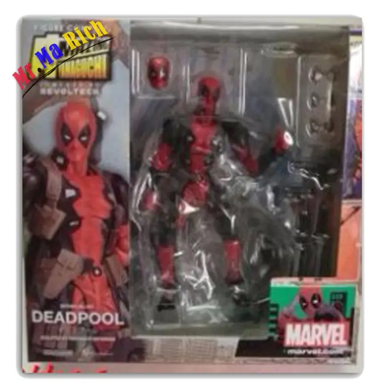 Figma X man Serie Spiderman Figura N ° 001 Revoltech Deadpool Con Staffa No. 002 Spider Man фигурка|spider action figure|action figurefigura