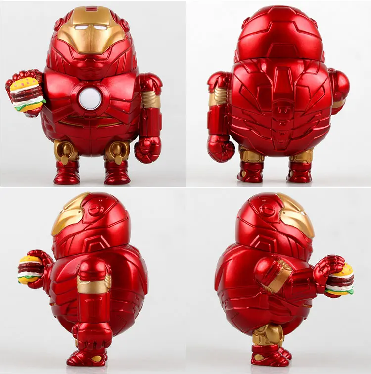 

New Fat Fatty Version The Avengers 2 Iron Man Hulk Captain America action figures kids toys model collection