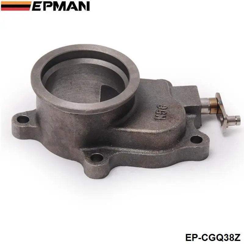 Cast Iron 2.5" V-band to 5 bolts T3/T4 Turbo Downpipe Side Flange Turbo Charge EP-CGQ38