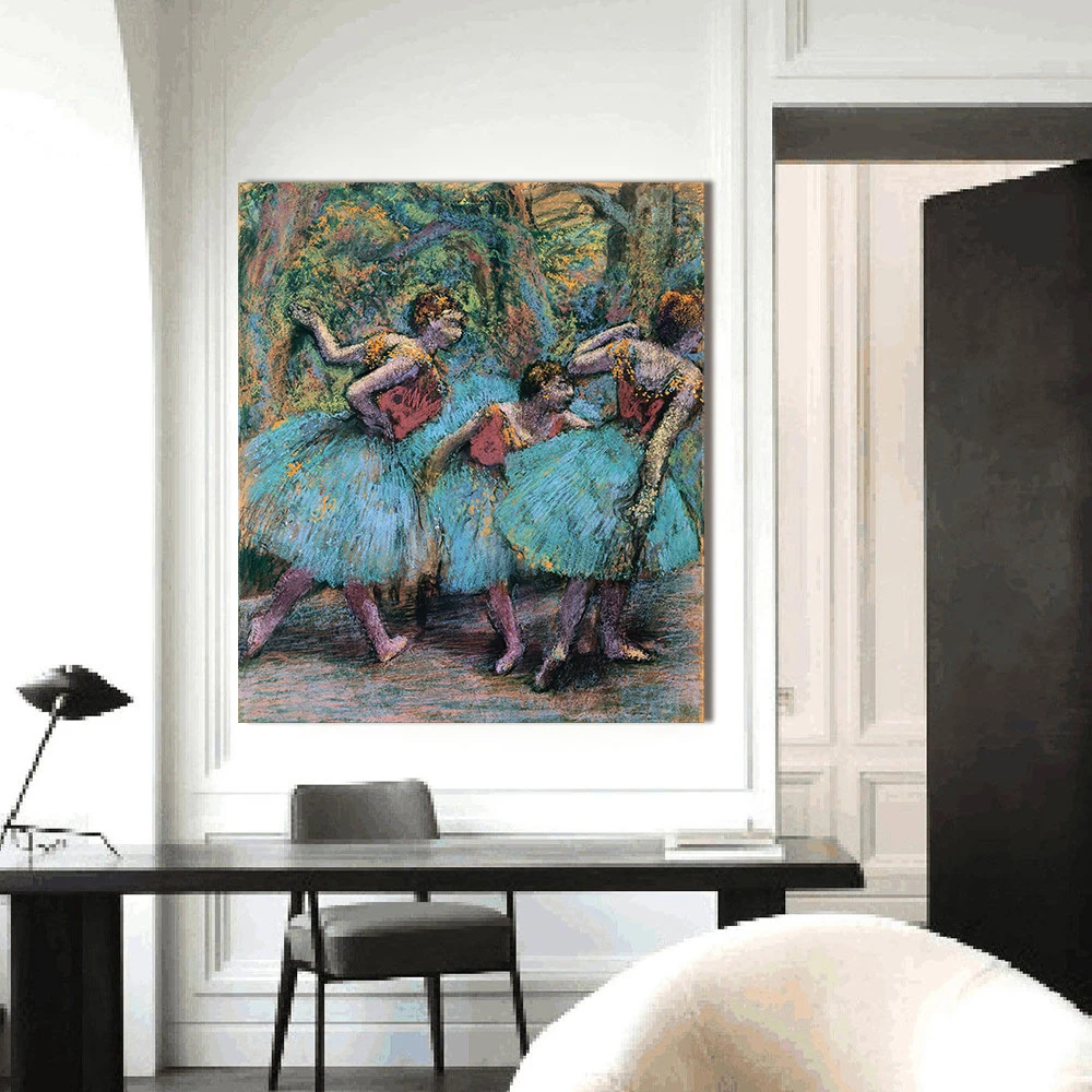 Edgar Degas Three Dancers-1