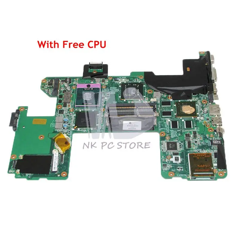 

NOKOTION DAUT7GMB8B0 519592-001 MAIN BAORD For HP Pavilion HDX18 Laptop Motherboard 18 inch PM45 DDR3 9600M Free CPU