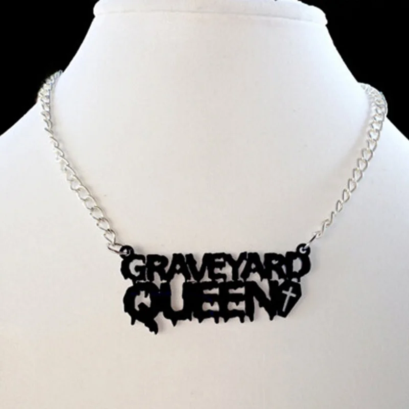 

Graveyard Queen REDSUM Necklace Woman's Pendants Fashionable