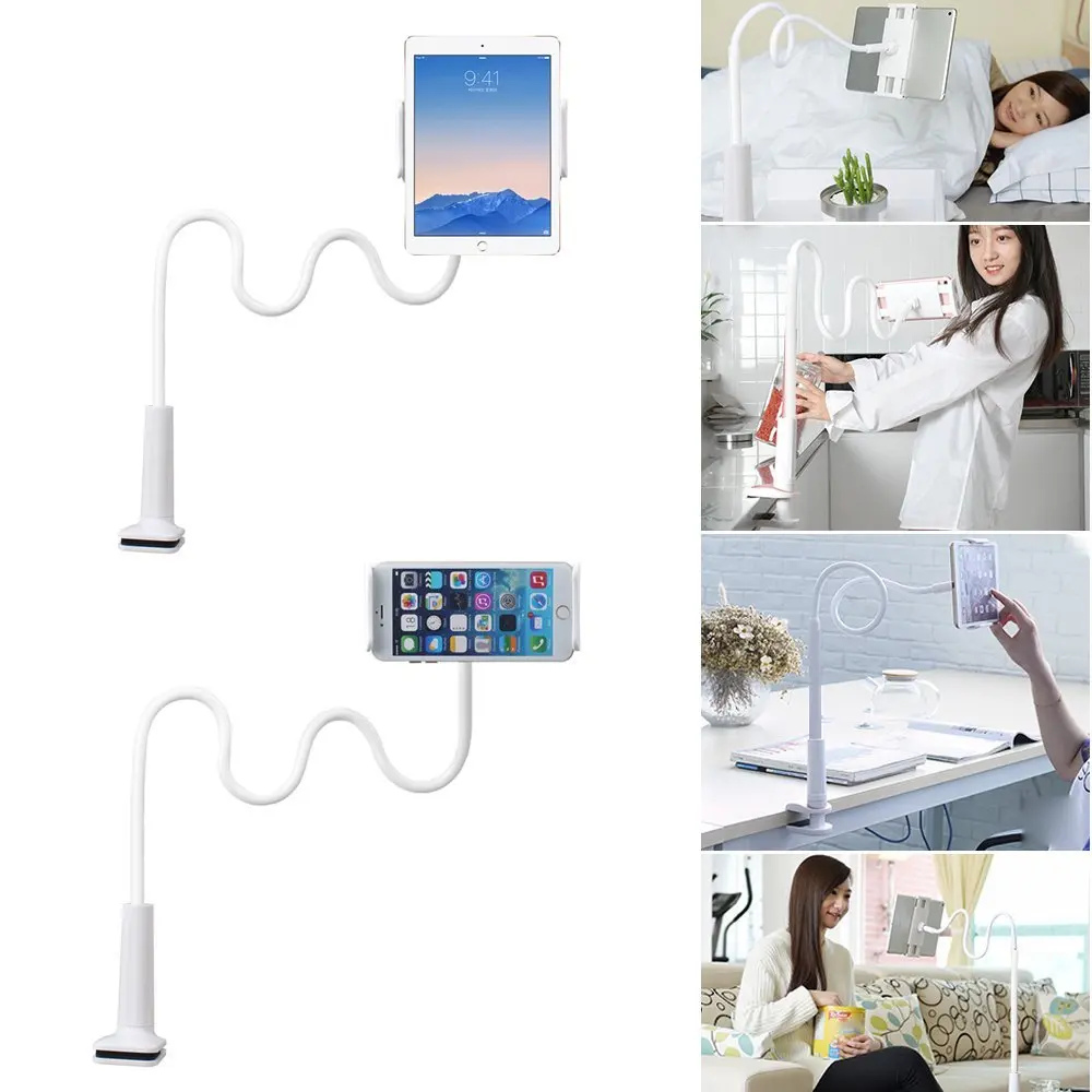  Phone Holder Lazy Bracket 31.5inch Long Arm 360 Flexible Rotating Universal for ipad iPhone Samsung