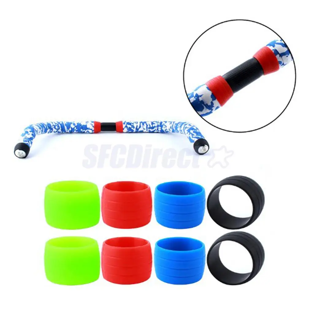 2X Bicycle Handlebar Tape Fixing Loops Road Bike Handle Grip Wrap Holding Rings Cycling Bartape Strap Belt Fasten Sleeve Collar