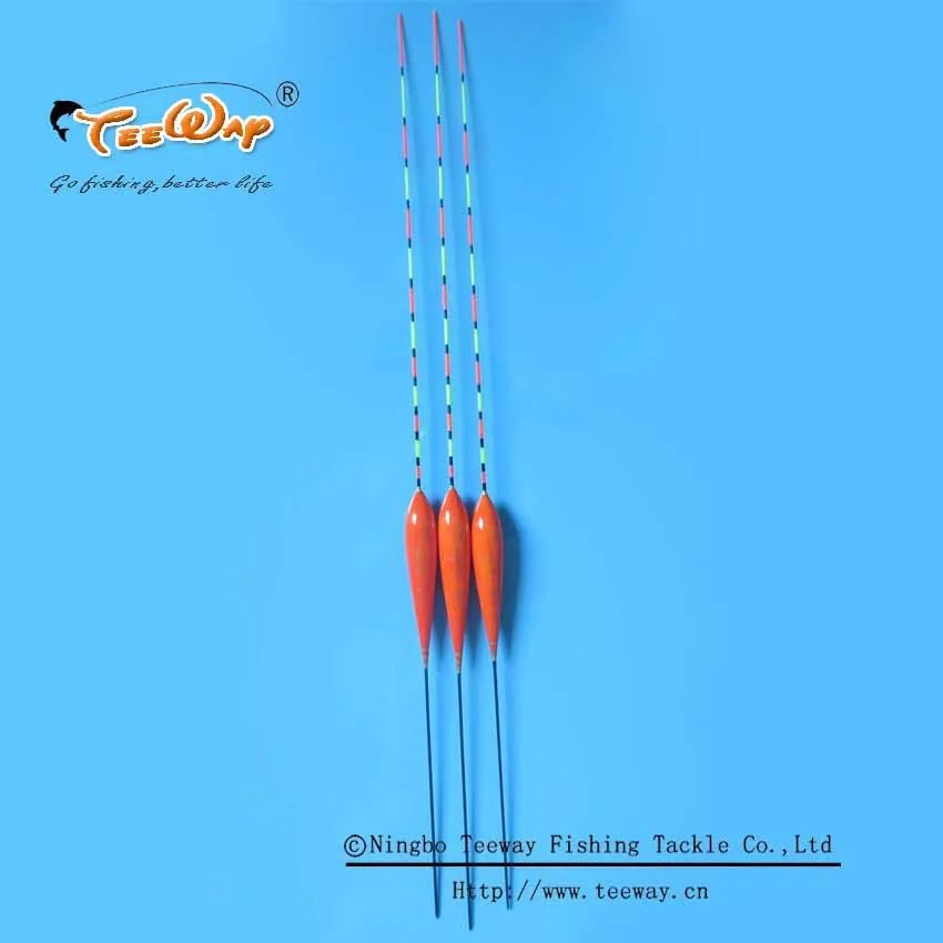 New Product 3pcs/lot fishing box set balsa wood fishing floats wooden