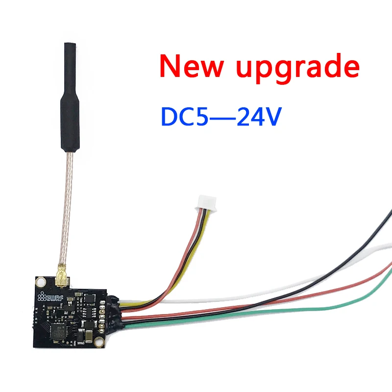 5,8 Г 48CH передатчик FPV 25/100/200 мВт Поддержка smartaudio 5-24 В постоянного тока, с Caddx Turbo Micro F2 CMOS 2,1 мм 1200TVL с видом от первого лица