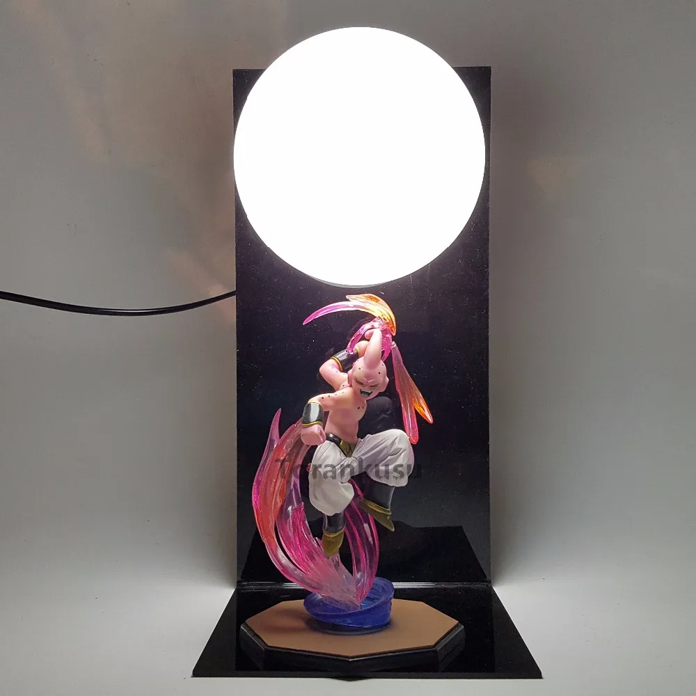 Dragon Ball Z Majin Buu Night Lights Super Saiyan Table Lamp Anime