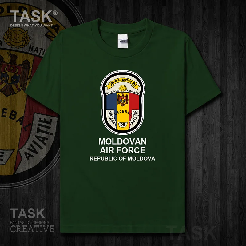 ##BUY Air Force Moldova Moldovan MDA MD Fashion summer country mens t shirt new Tops Short sleeve clothes Army Tactical Military 01