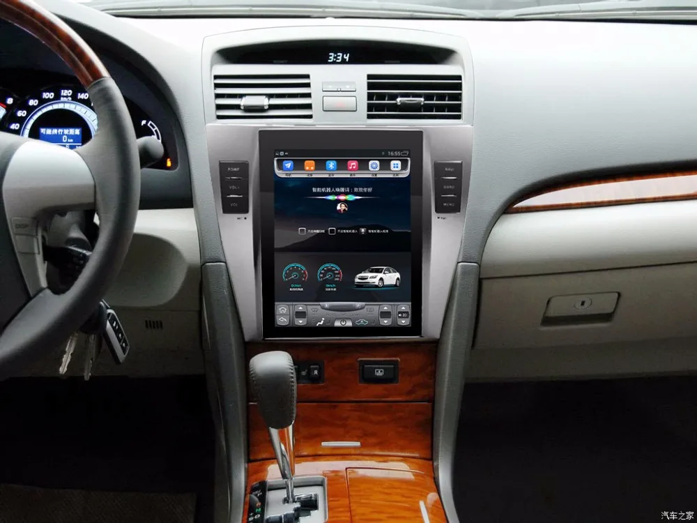 Clearance 32G ROM Vertical screen android car gps multimedia video radio player in dash for toyota camry 2007-2013 years car navigaton 1