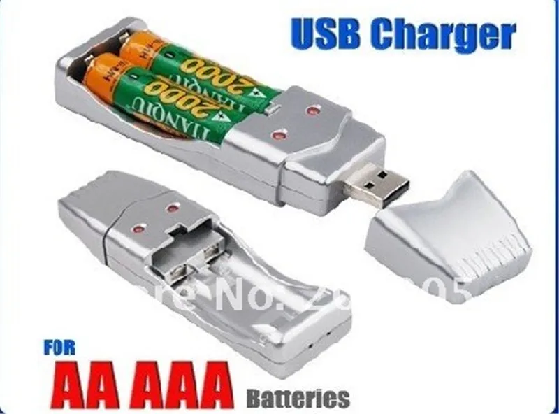 1000 шт батарея USB зарядное устройство NI-MH NIMH NI-CD NICD AA AAA аккумуляторная серебро |