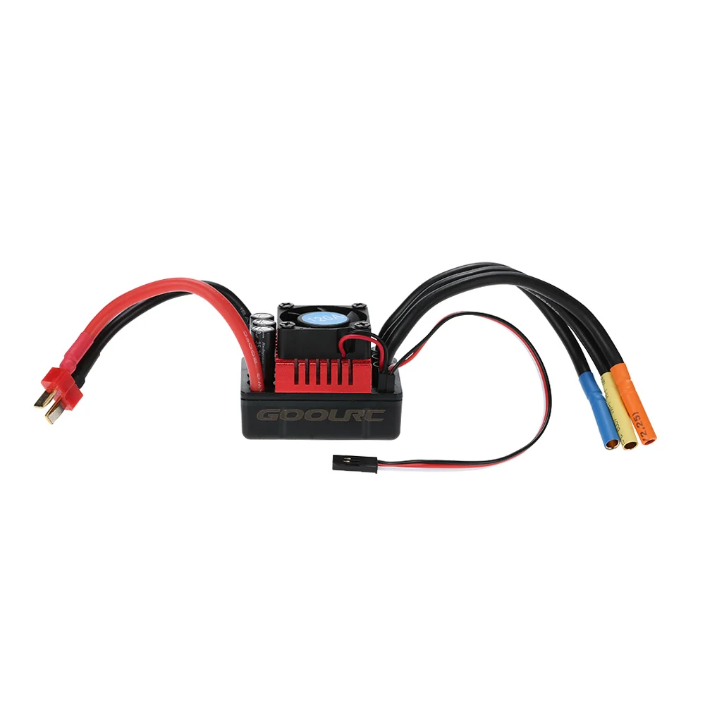 GoolRC S 120A 80A бесщеточный ESC электрический регулятор скорости с 6 1 V/3A SBEC для 1/8 RC