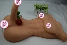 ML13 skin color 3d male silicone torso sex dolls for women with big dildo peins love doll/dolls porn best sexy toys for women