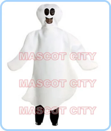 

mascot halloween white ghost mascot costume cheap free ship cartoon ghost theme anime cosplay costumes carnival fancy dress 2557