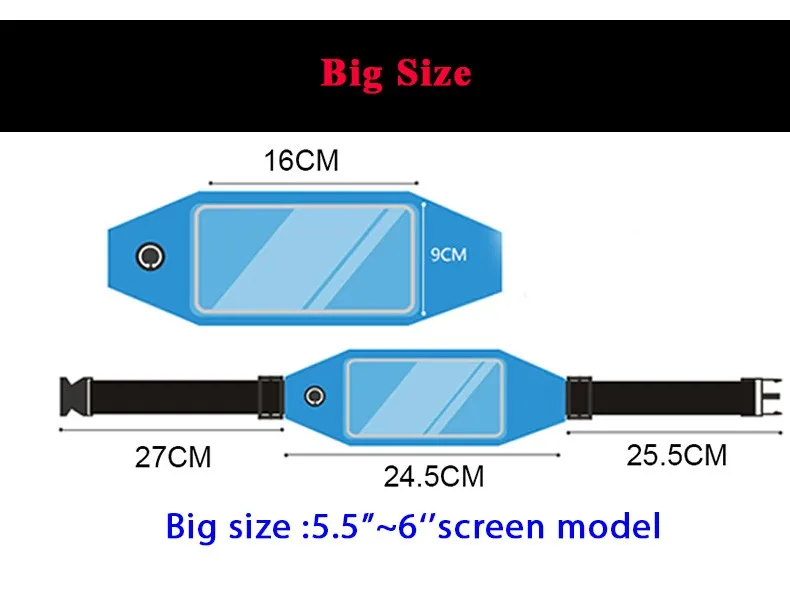 HOTR Тренажерный зал Бег талии нарукавная сумка водонепроницаемый телефон держатель чехол для iphone X 8 7 7 plus 6 5 Спорт на открытом воздухе бег ремень живота сумка