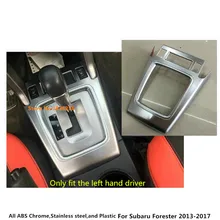 Per Subaru Forester 2013 2014 2015 2016 2017 copertura auto bastone ABS chrome dentro interno medio Del Cambio di Stallo Paddle tazza interruttore telaio