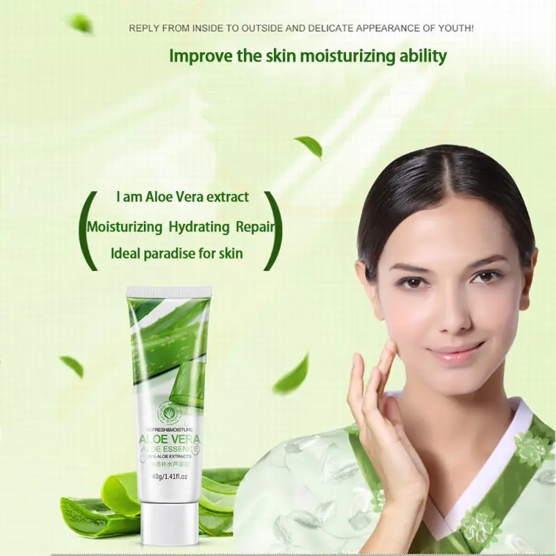 

Aloe Vera Gel Face Moisturizer Anti Wrinkle Cream Acne Scar Skin Whitening Skin Care Sunscreen Acne Treatment Cream