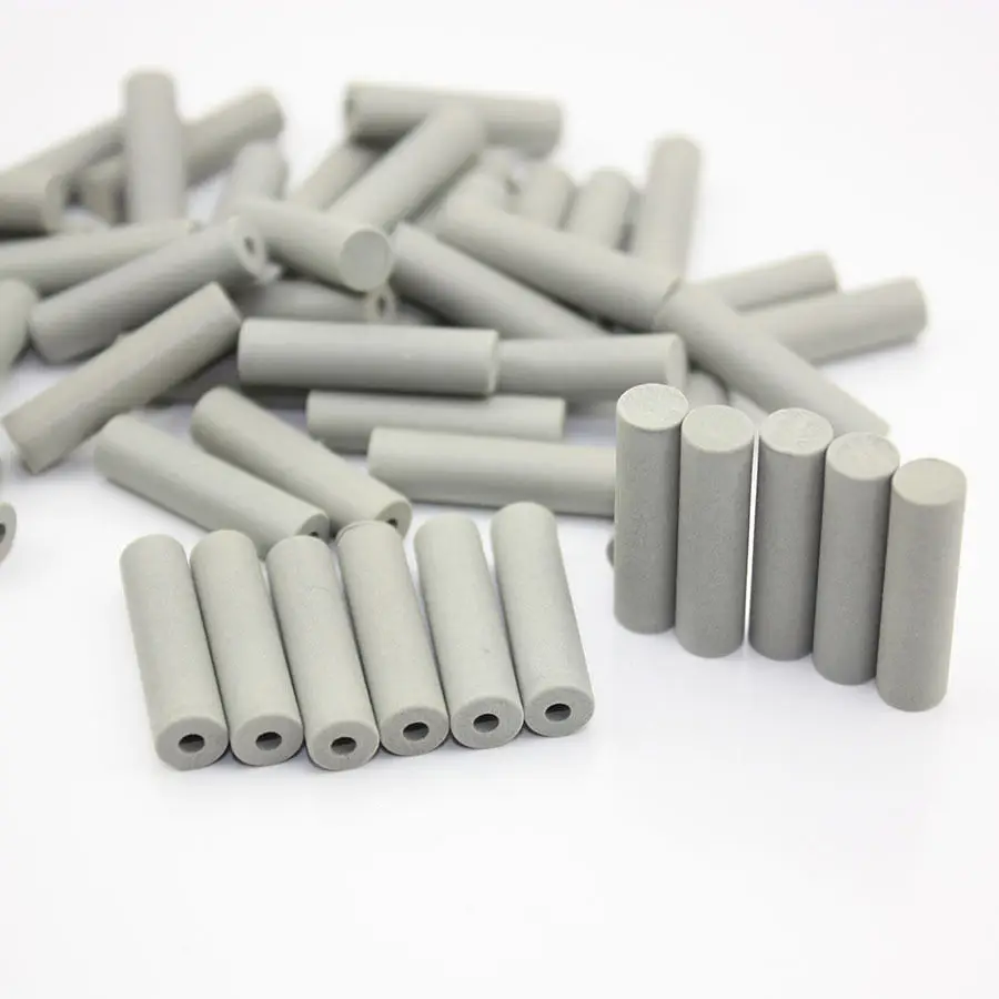 

100 PCS Grey Rubber Points Polishing Pillar Wheels For Dental Jewelry Rotary
