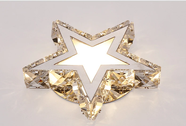 

Modern Star Simple Led Crystal ceiling light Room light Corridor Balcony Passing lamp Corridor light Home lamp ceiling light