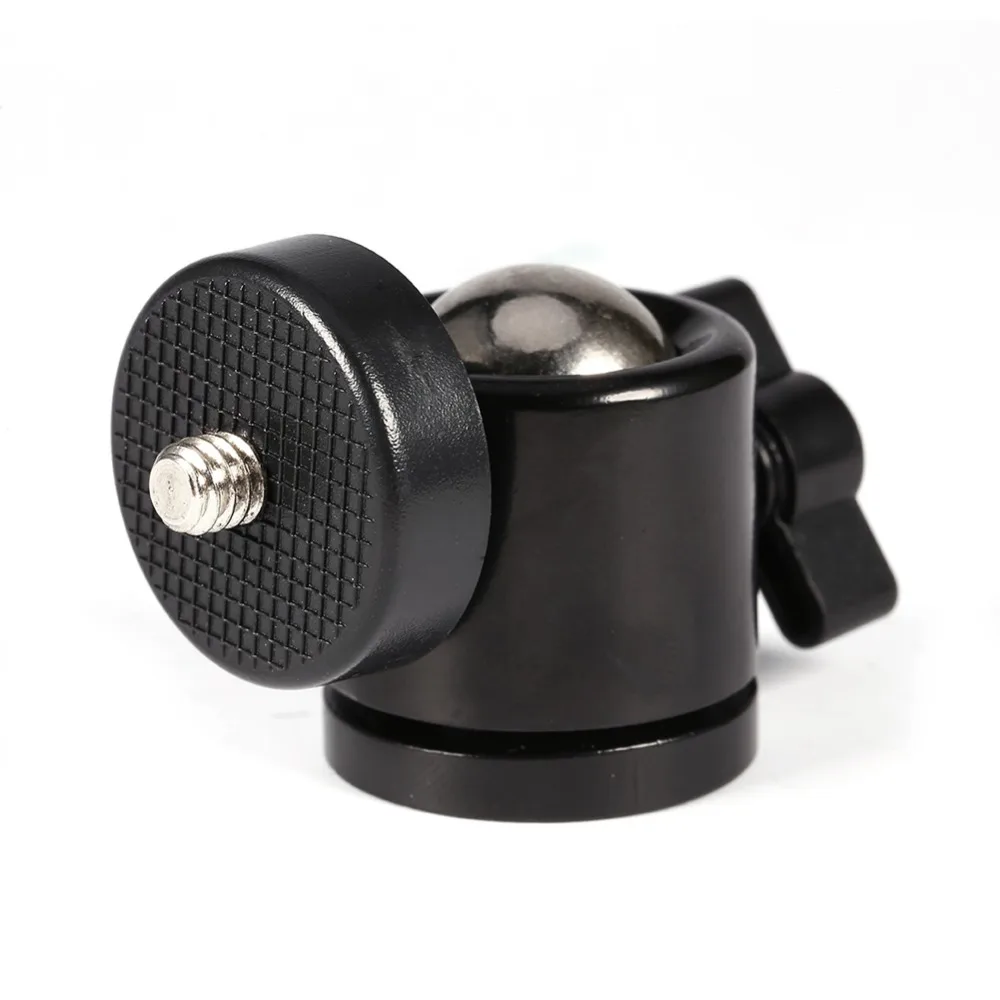 

Mini Ball Head of Camera Tripod DSLR 360 Swivel Mini Ball Head Bracket Holder Mount 1/4" Screw Camera Accessories Top Quality