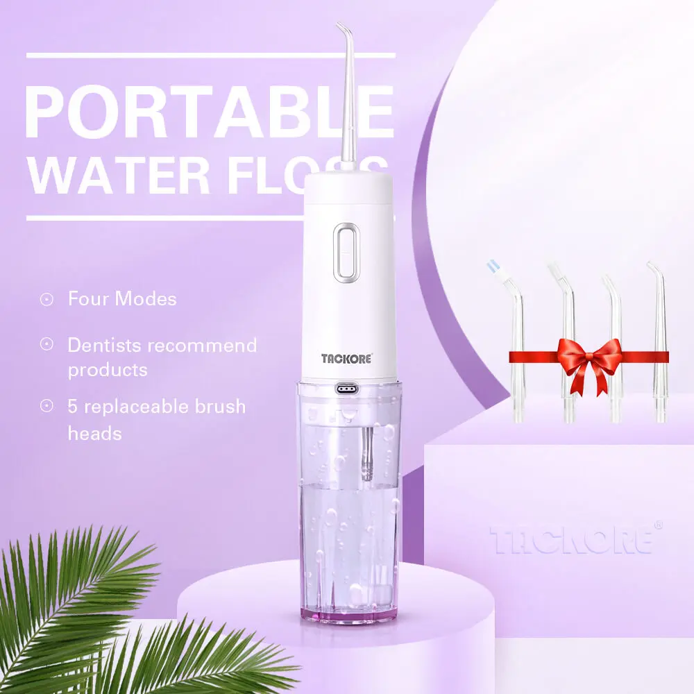 

Portable Electric Oral Irrigator Travel Water Dental Flosser USB Rechargeable Water Jet Machine Dental Irrigator Drop Shipping